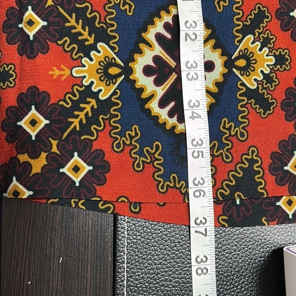 ANTHROPOLOGIE ILLYRIAN TUNIC DRESS BY OTTOD'AME Multi Geo Print Sz 8 Petite - Picture 10 of 16